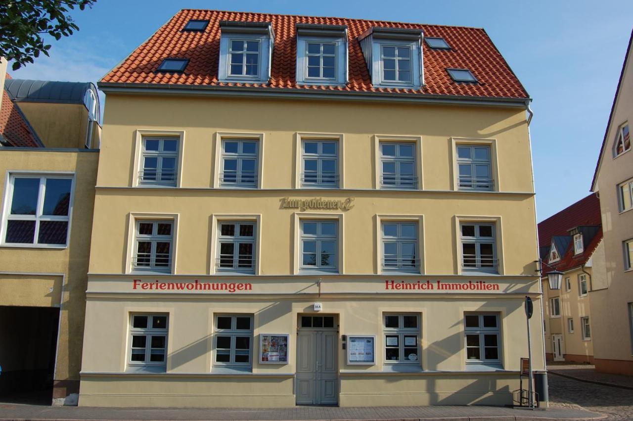 Zum Goldenen Anker Aparthotel Stralsund Luaran gambar